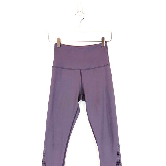 Zyia Flame Light & Tight High-Rise Leggings In Plum Size XS Active Gym Yoga - Picture 4 of 10